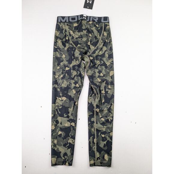 Under Armour Boys Fitted Camo Leggings - Youth Large - Picture 6 of 6